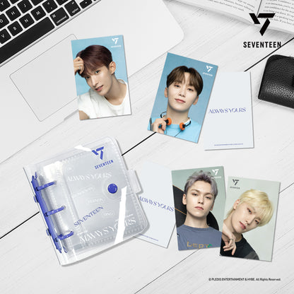 SEVENTEEN 3D LENTICULAR MINICARD＆BINDER（ALWAYS YOURS Ver.2） 全メンバー