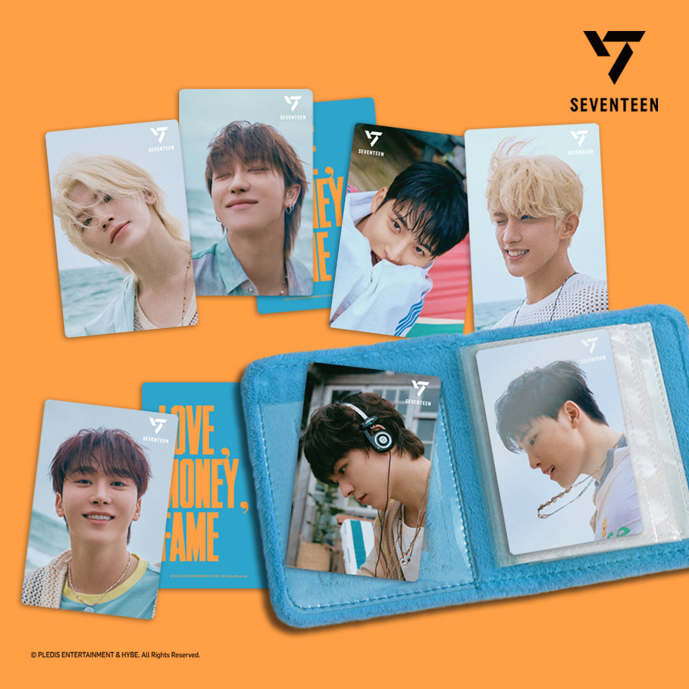 値下**SEVENTEEN レンチキュラー 3Dミニカード&バインダー SEVENTEEN 3D LENTICULAR MINICARD＆BINDER（SPILL THE FEELS Ver