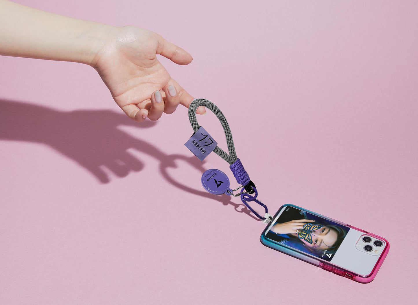 SEVENTEEN 3D LENTICULAR PHONE TAB（17 IS RIGHT HERE Ver.）