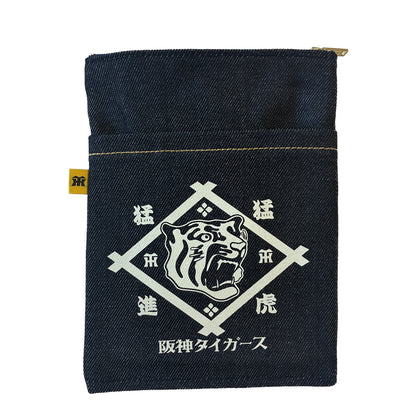 阪神タイガース「虎・家紋」デニムサコッシュ